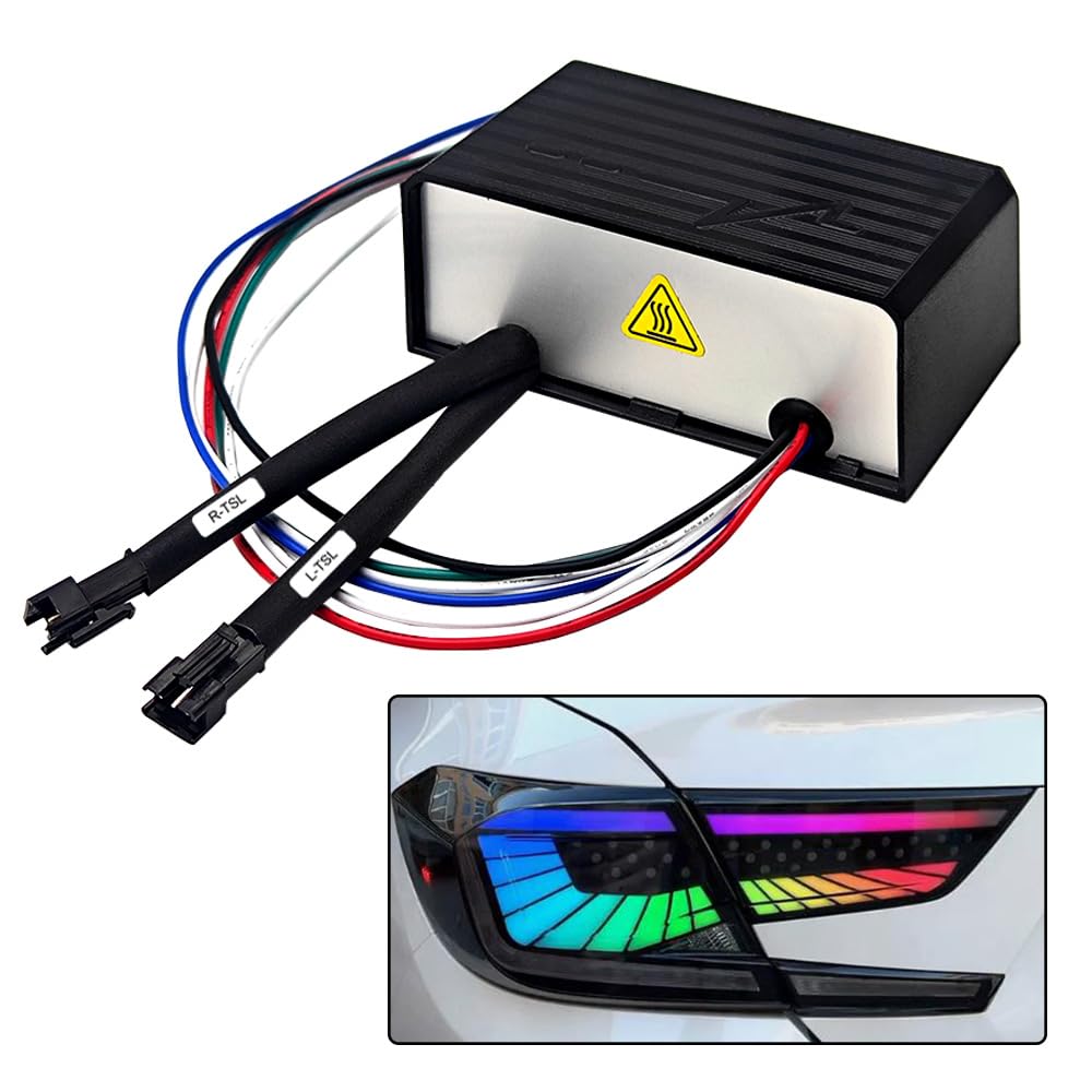 RGB レインボー　新品　12V Amazon.com: Turn Signal LED Controller RGB Multi-Color WS2812B